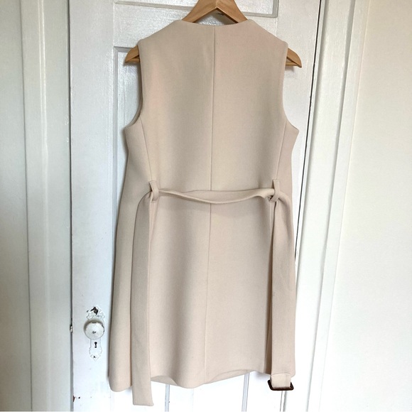 J. Crew Classic Italian Wool Sleeveless Belted Jacket / Brand new (with tags) - Picture 3 of 16